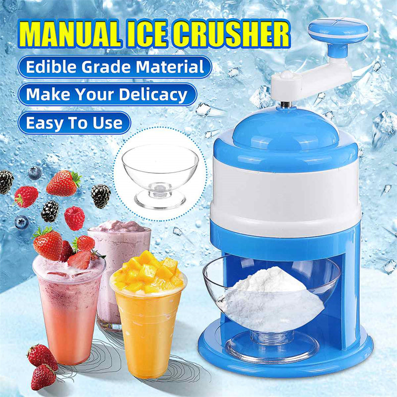 Hand-Crank Ice Shaver