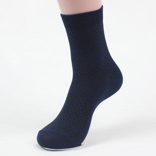 Men's Bamboo Fiber Dress Socks (5 Pairs)