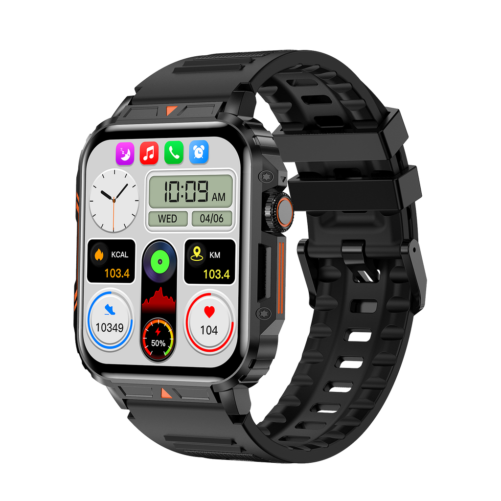 Rugged Outdoor Smartwatch with Bluetooth Calling
