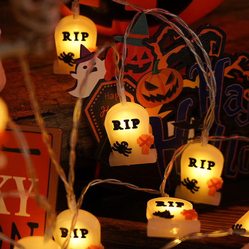 Halloween Pumpkin & Ghost String Lights