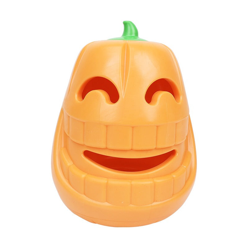 Pumpkin Treat-Dispensing Dog Toy