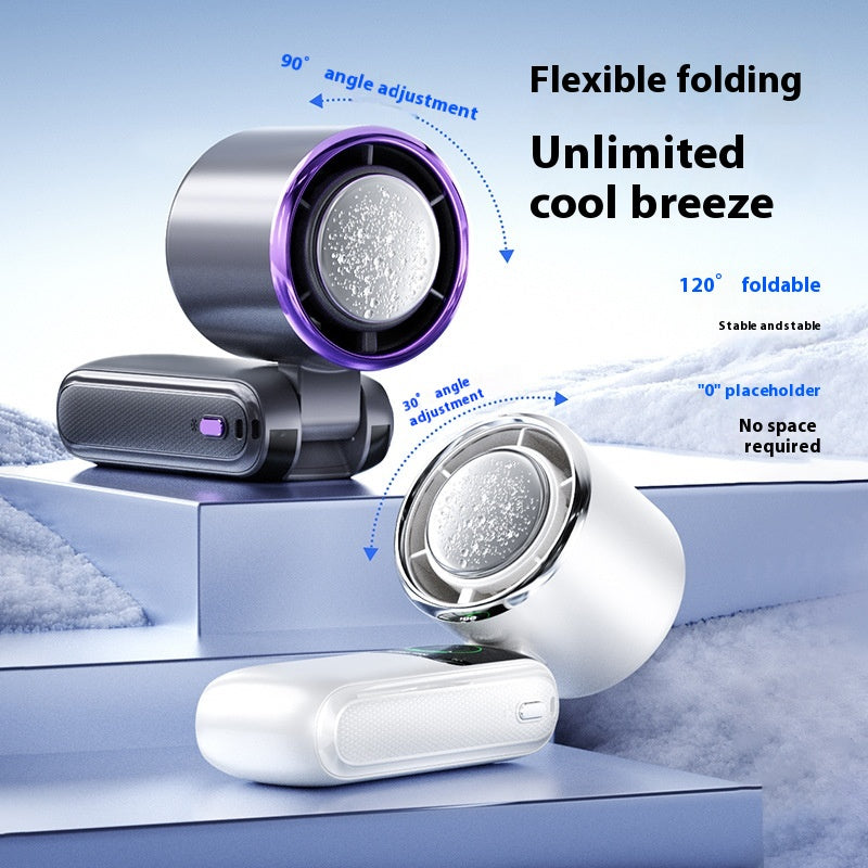 Foldable Handheld Neck Fan