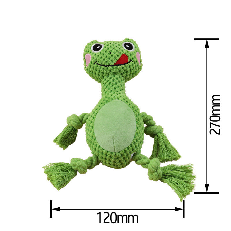 Plush Chew-Resistant Dog Toy
