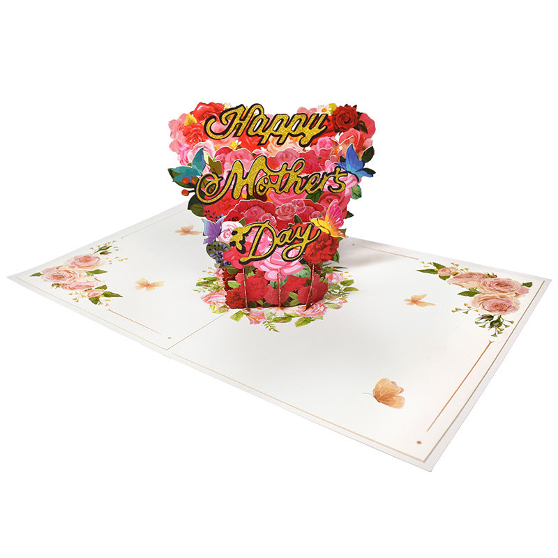 3D Pop-Up Flower Card for Mom