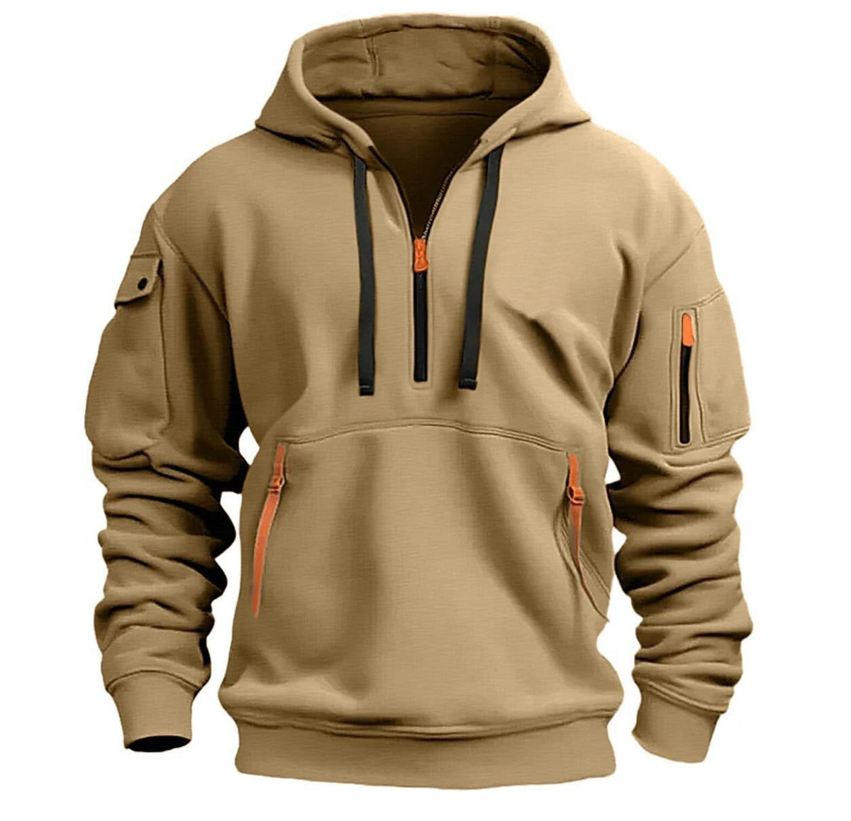 Oversized Drop-Shoulder Hoodie