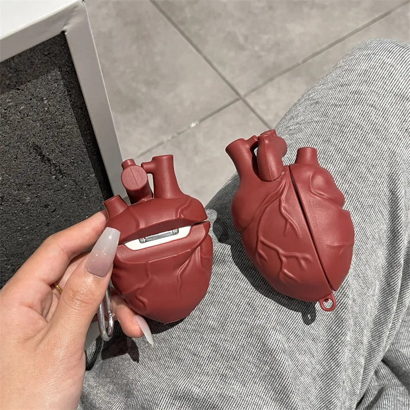 Anatomical Heart AirPods Case