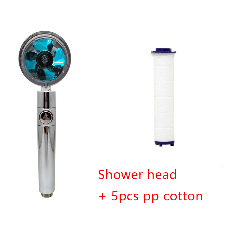 High-Pressure Turbo Fan Shower Head