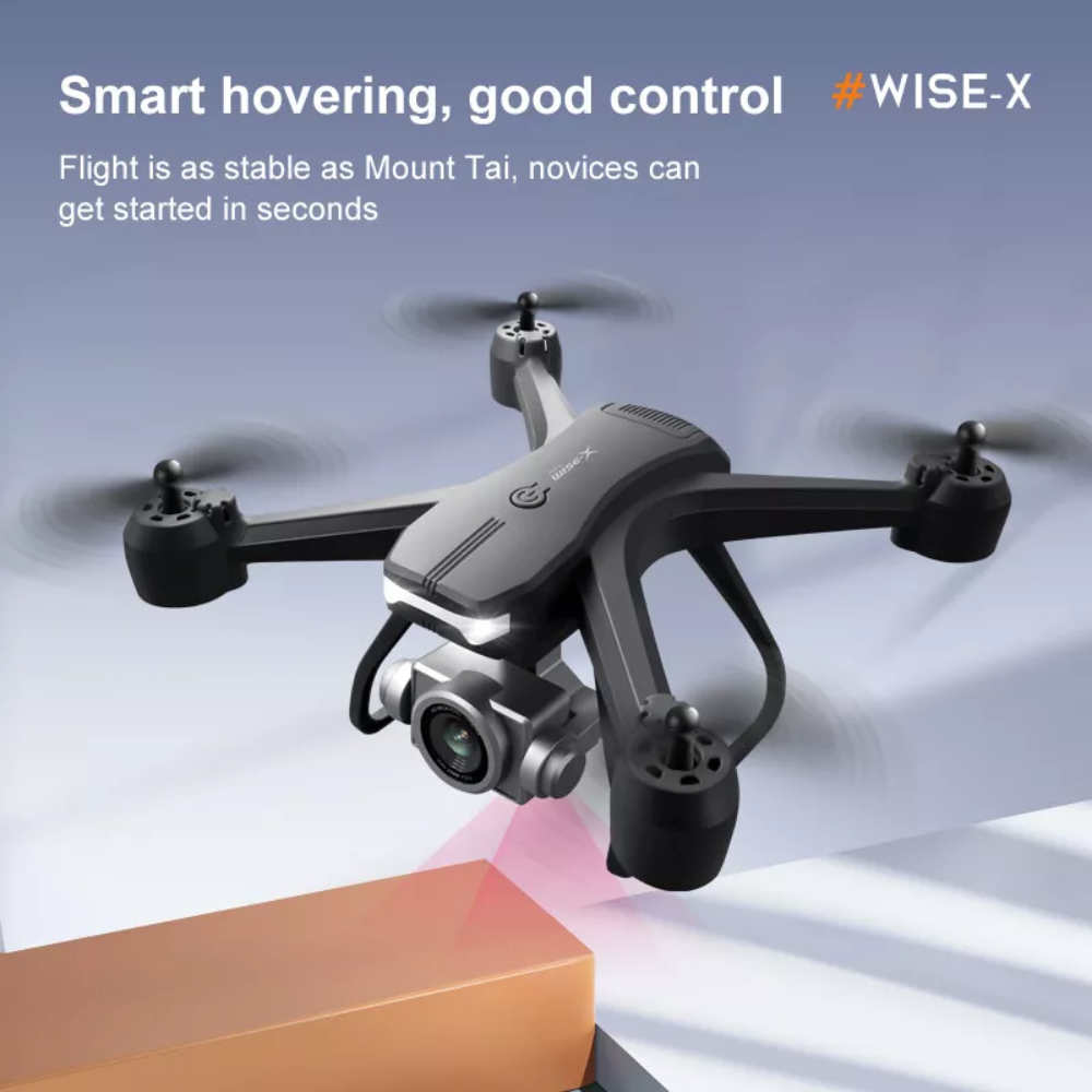 Foldable Dual-Camera Drone (2 Batteries)