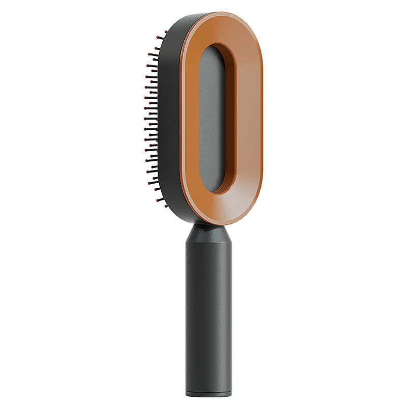 Self-Cleaning Cushion Hair Brush