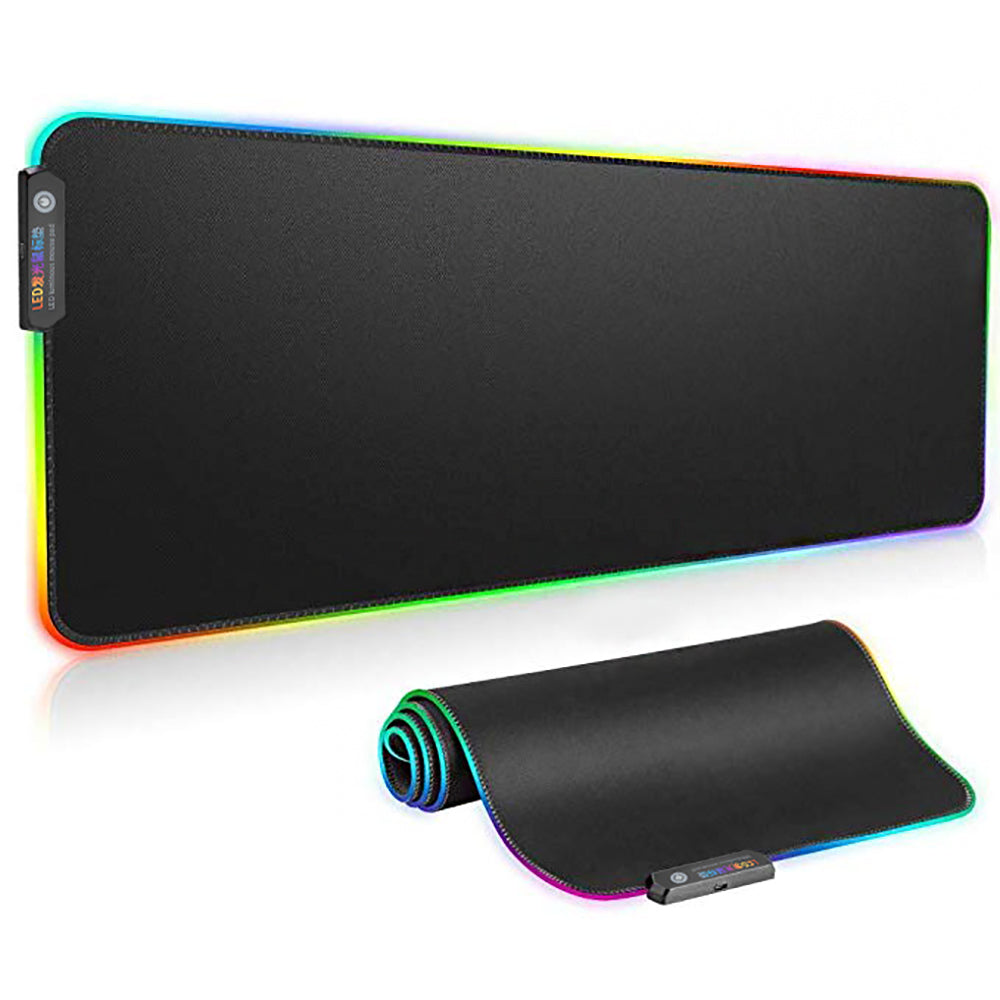 RGB Light-Up Desk Mouse Pad