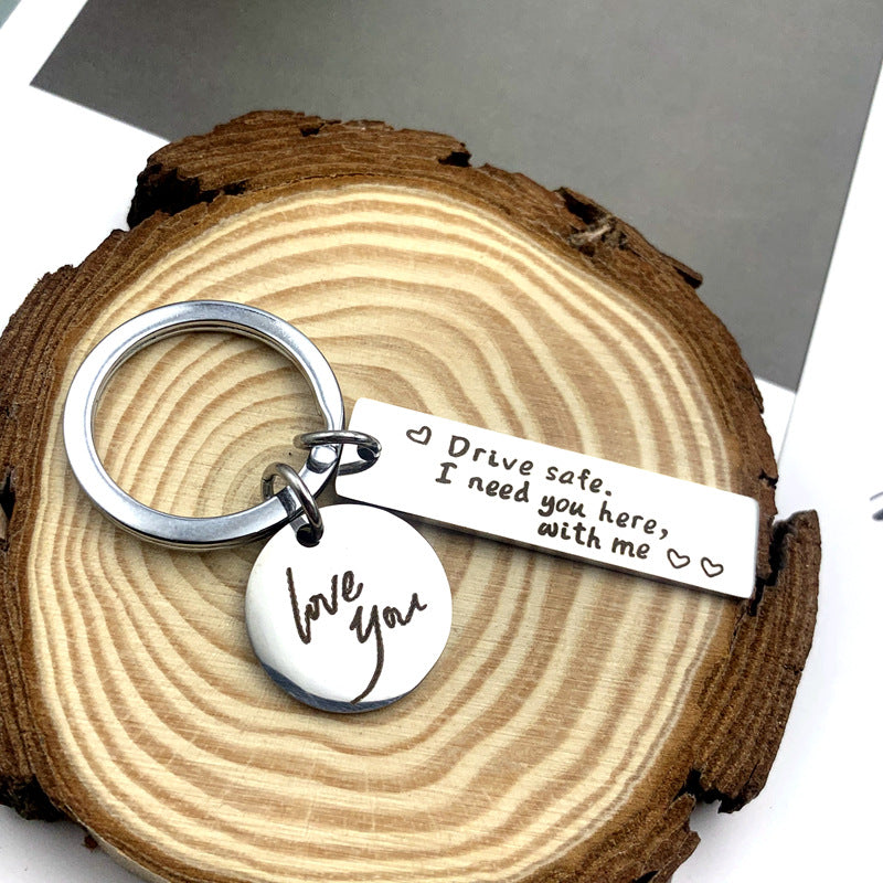 "Drive Safe" Keychain