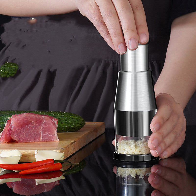 Hand-Press Garlic & Onion Chopper
