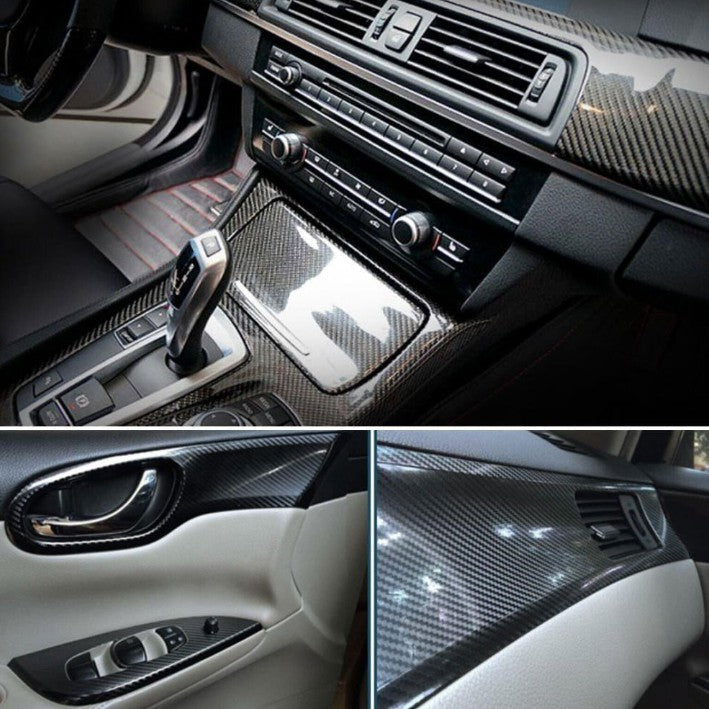 Glossy 5D Carbon Fiber Vinyl Wrap