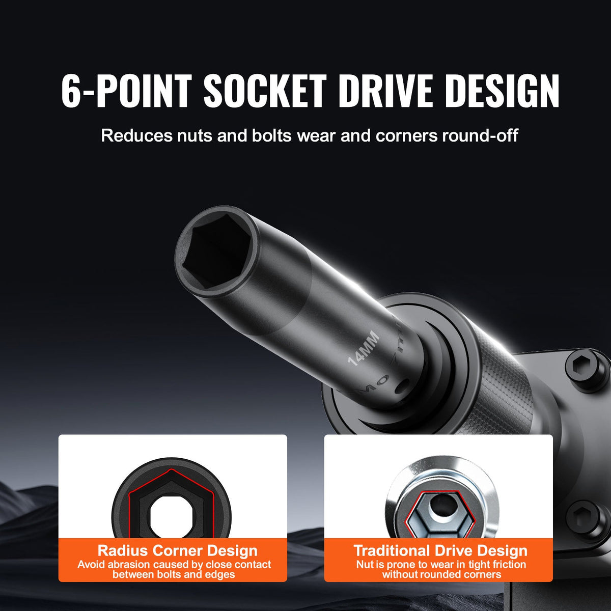 48-Piece Impact Socket Set