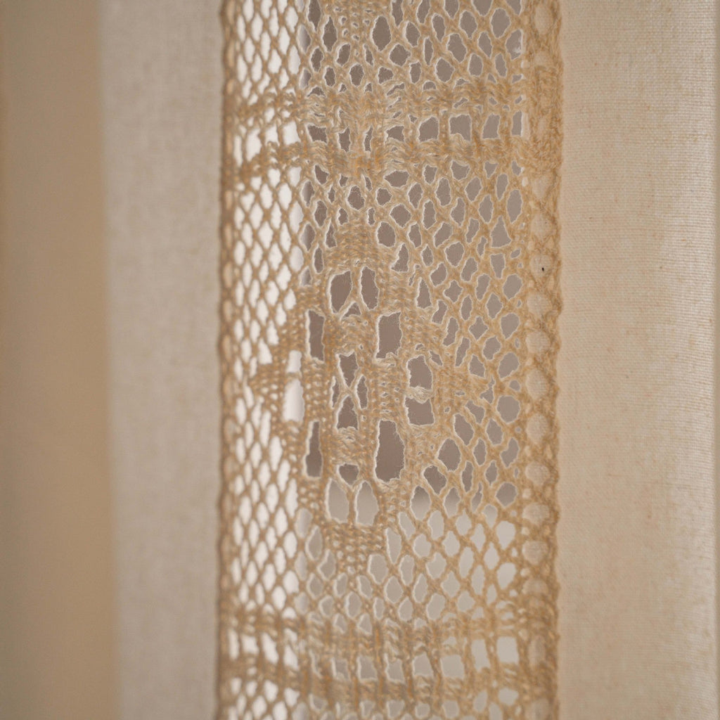 Crochet Café Curtain