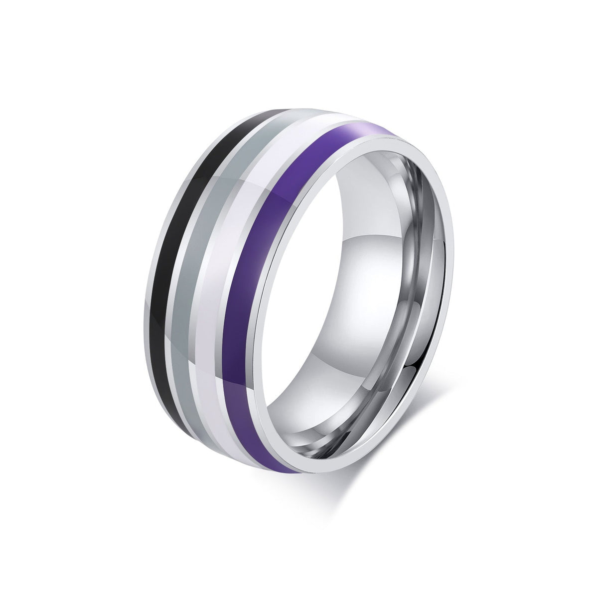 Rainbow Titanium Steel Ring