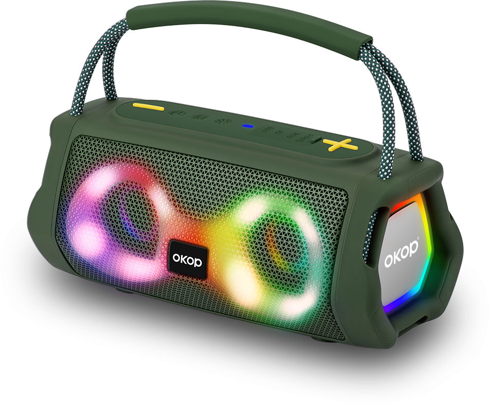 RGB Portable Party Speaker with Handle
