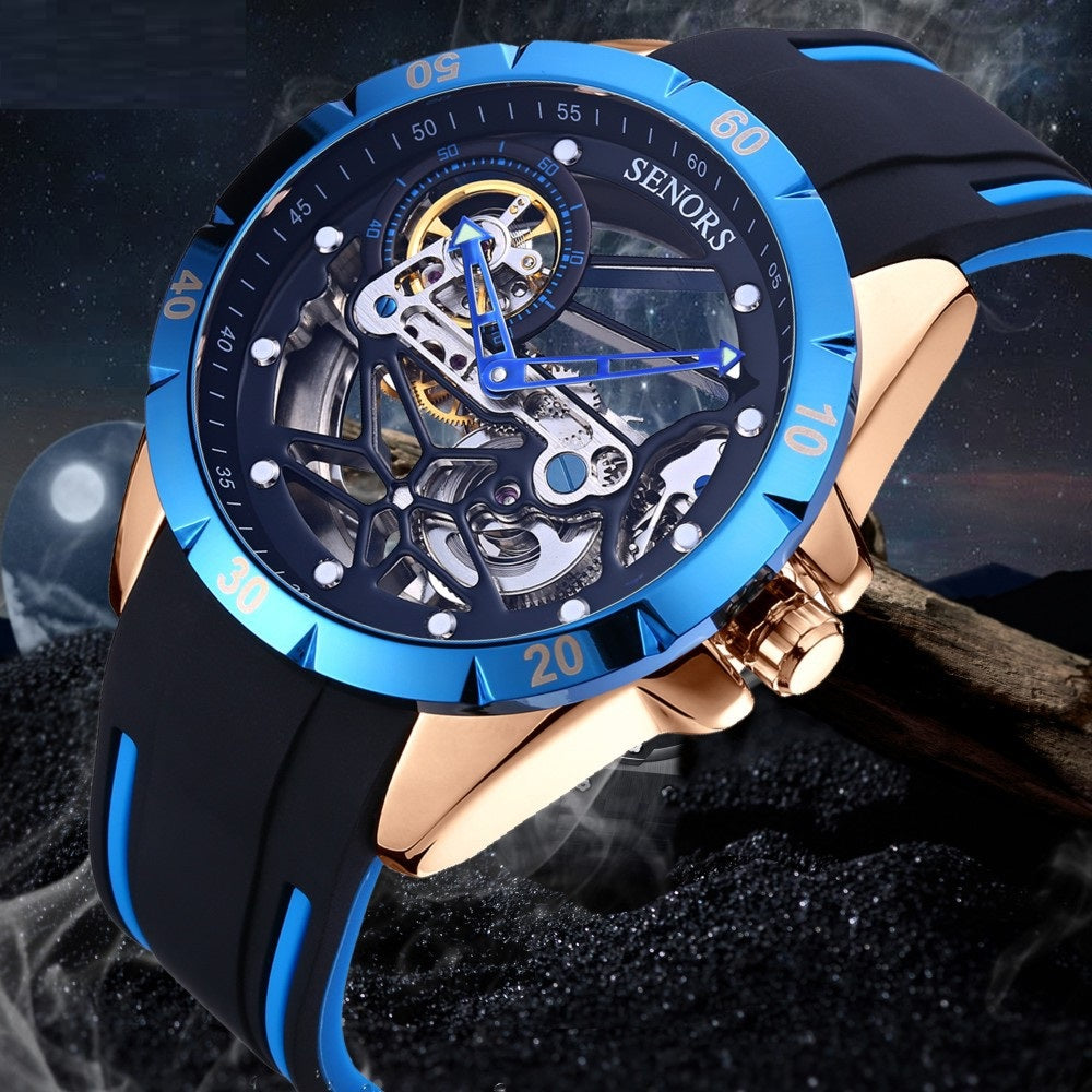 Men's Skeleton Automatic Watch