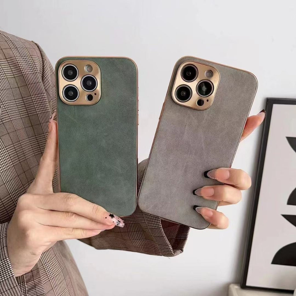 Leather-Texture iPhone Case