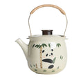 Hand-Painted Panda Teapot