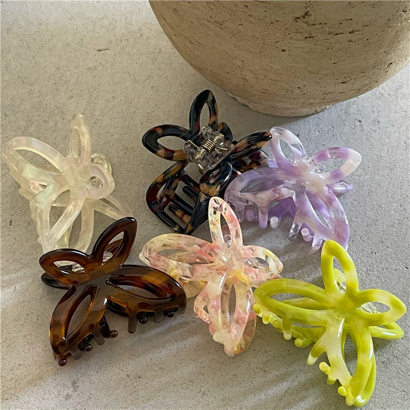 Retro Butterfly Hair Clips