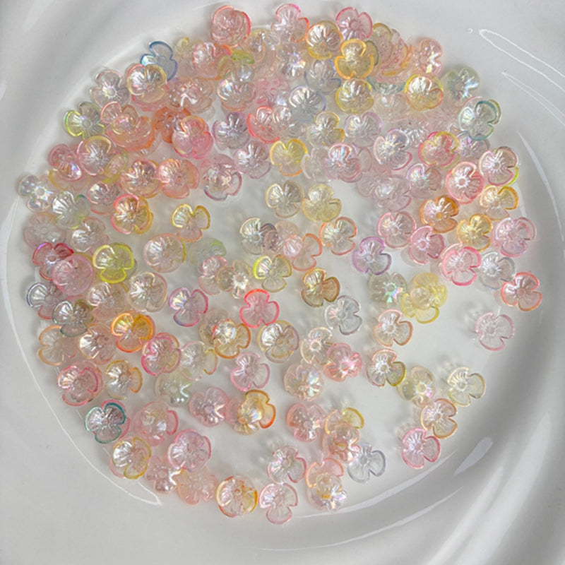 Glow-in-the-Dark Flower Beads