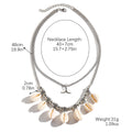 Beach Shell Beaded Necklace