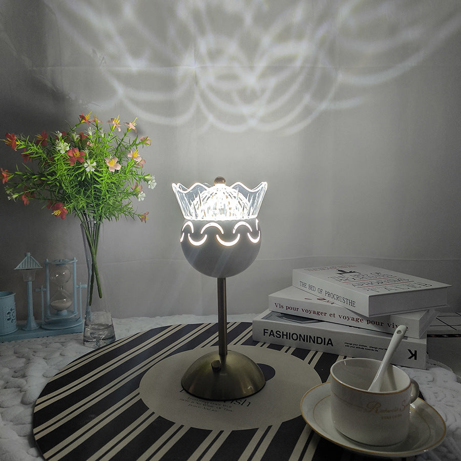 Rechargeable Acrylic Desk Lamp