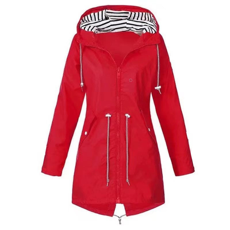 Women's Lightweight Waterproof Raincoat