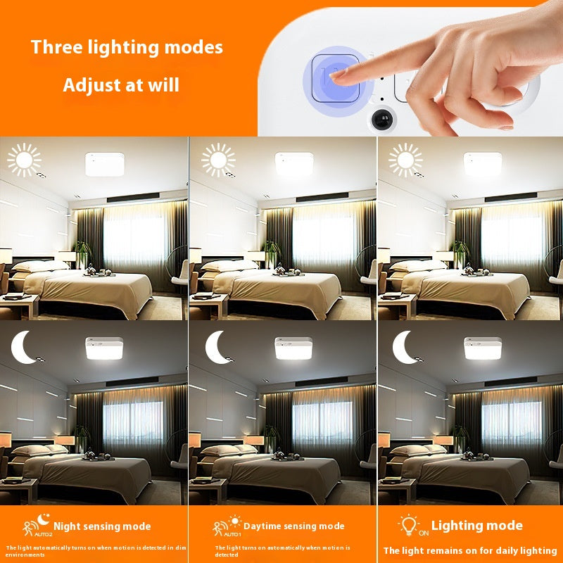 Rechargeable Motion Sensor Ceiling Light