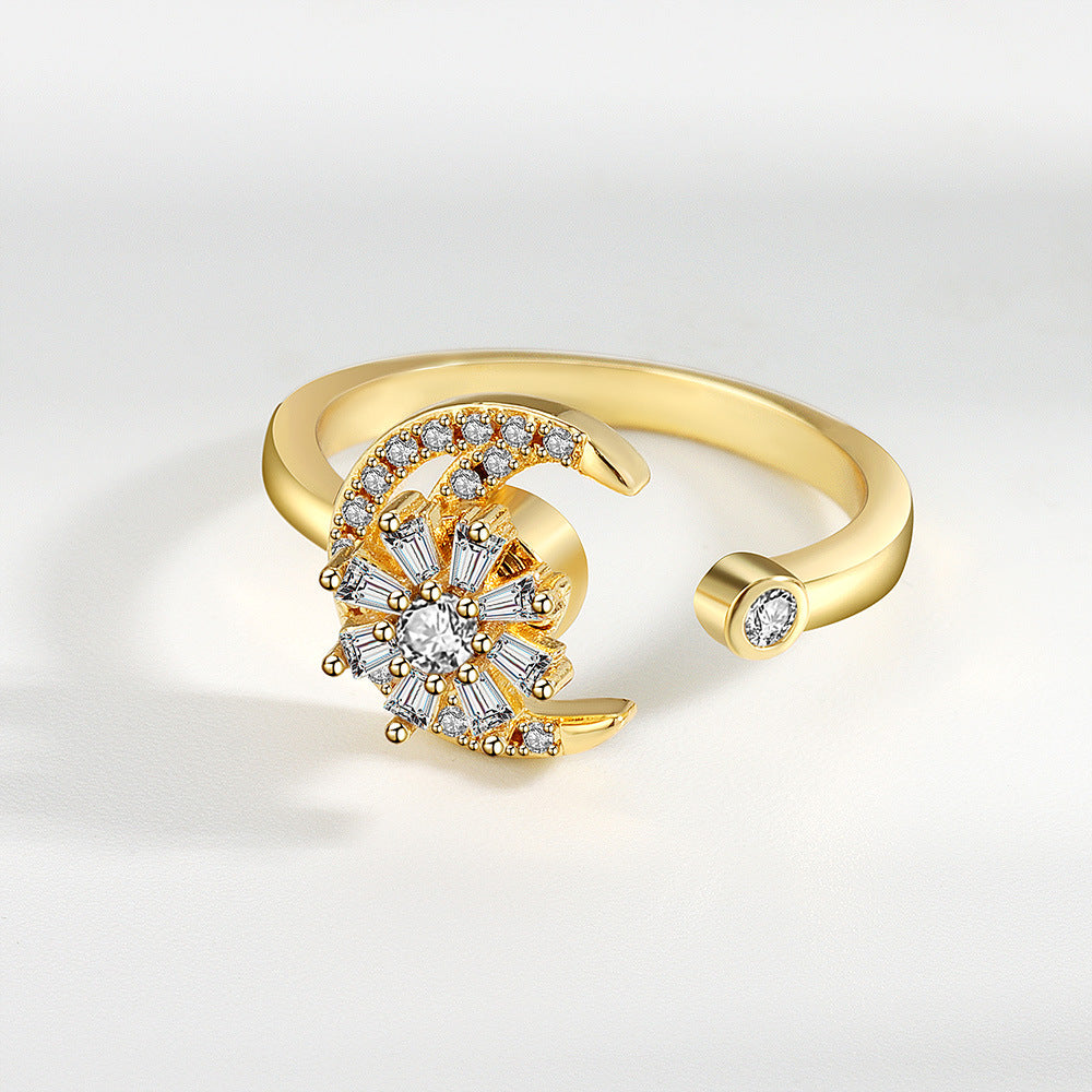 Sterling Silver Spinner Ring