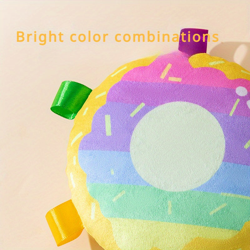 Plush Flying Disc Dog Toy