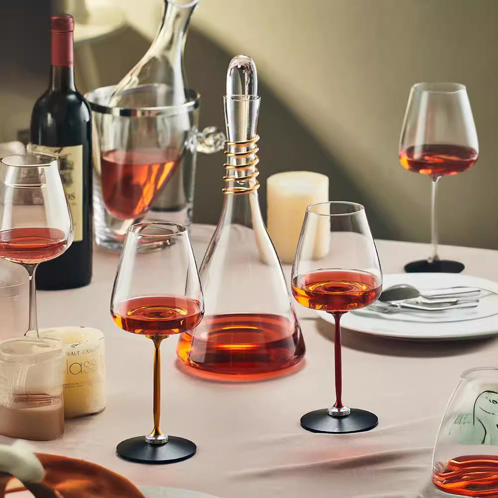 Spinning Decanter Wine Glass