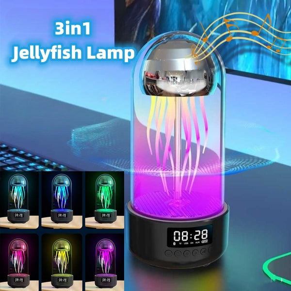 Jellyfish Lamp Speaker & Clock