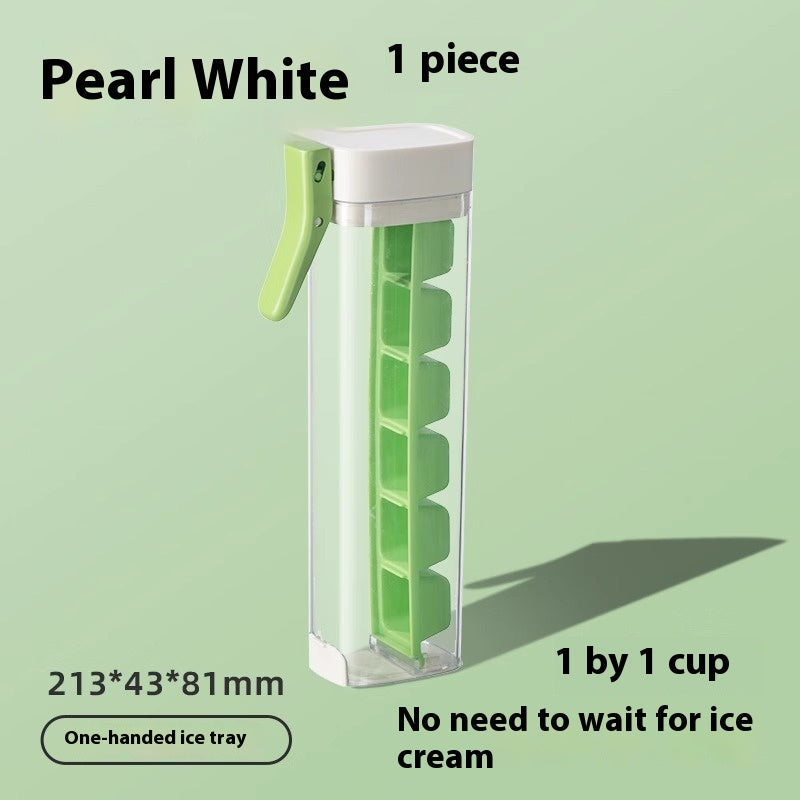 Press-Release Ice Tray with Bin