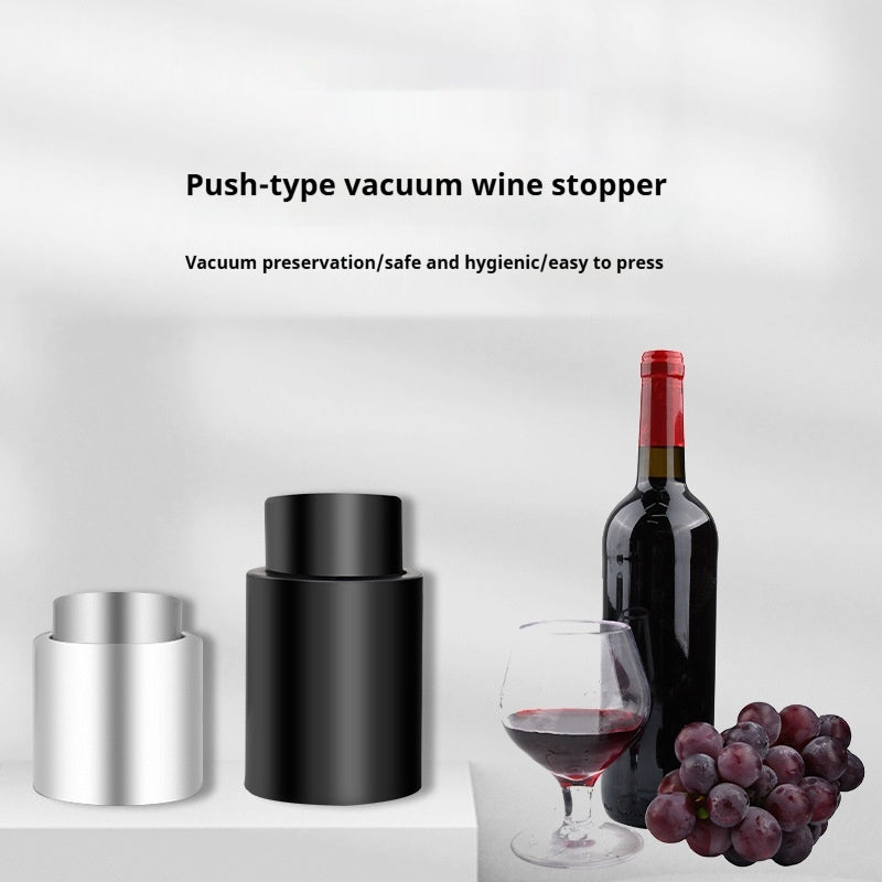 Vacuum Press Wine Stopper