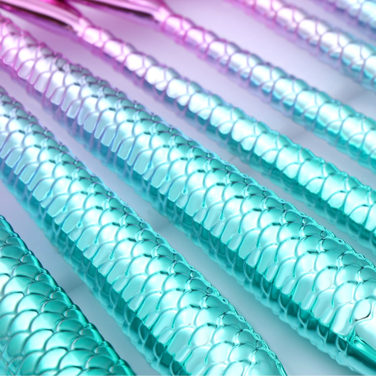 Mermaid Tail Makeup Brush Set