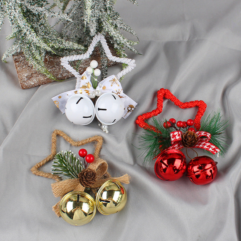 Christmas Star Bell Ornament