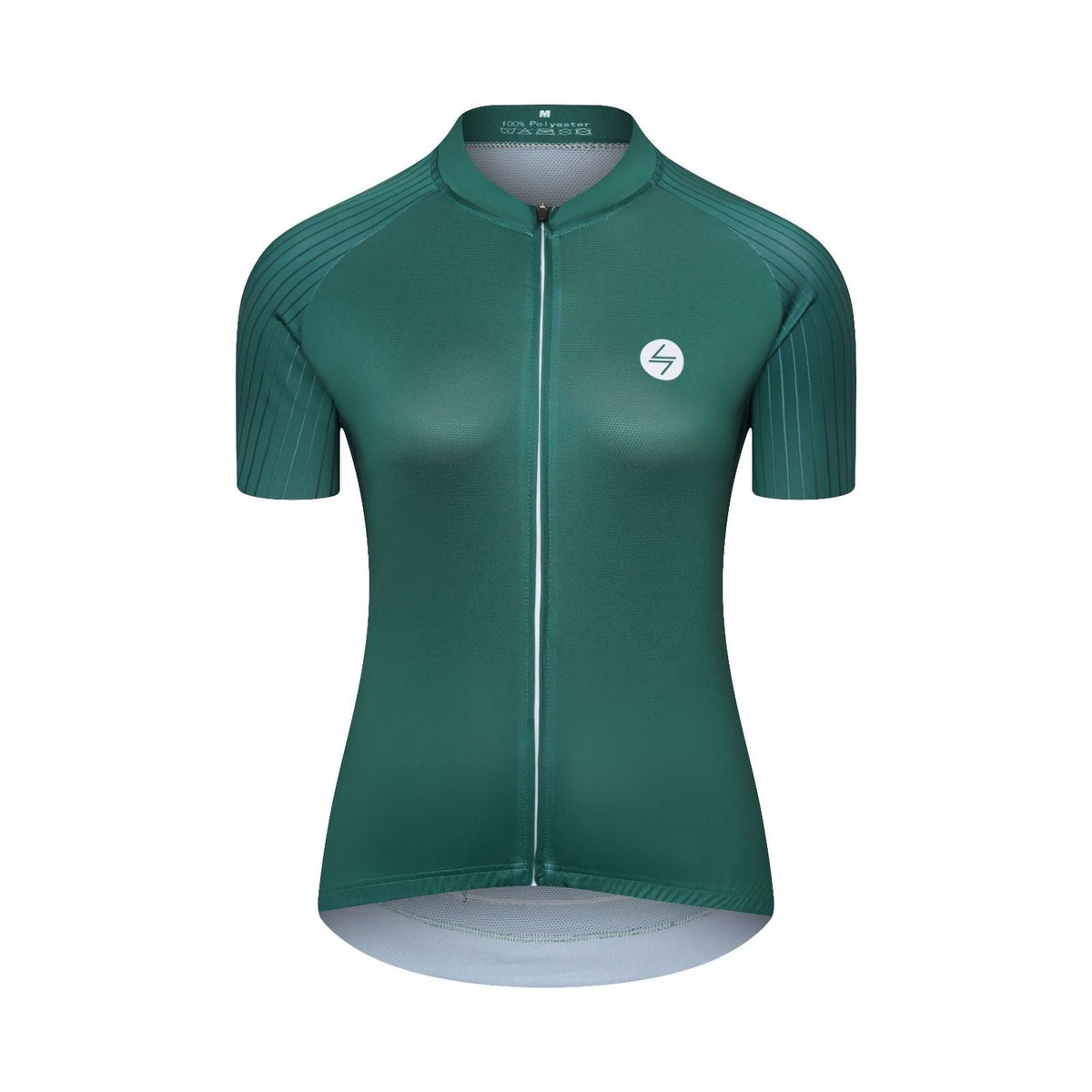 Printed Short-Sleeve Cycling Jersey