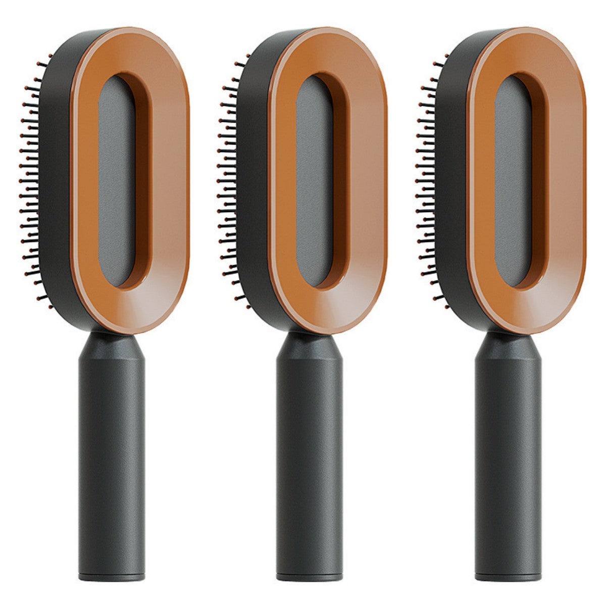 Self-Cleaning Cushion Hair Brush