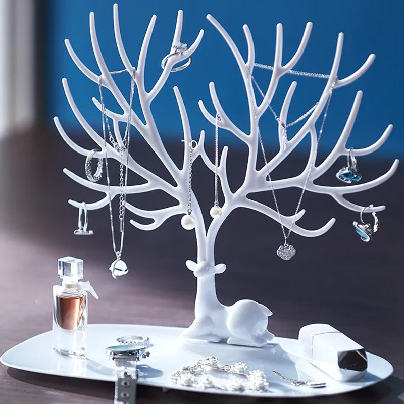 Deer Antler Jewelry Stand