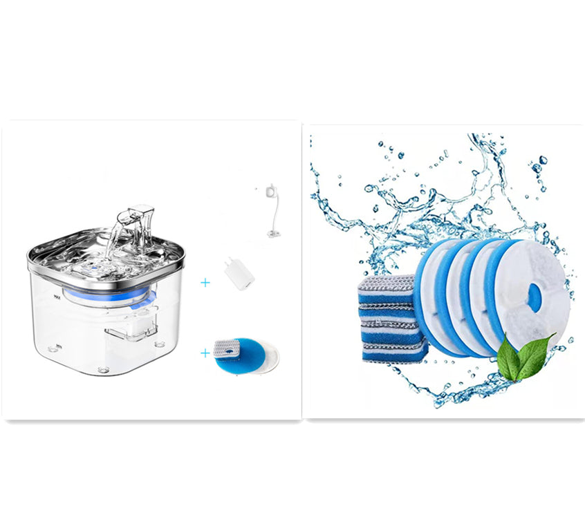 Stainless Steel Pet Water Fountain