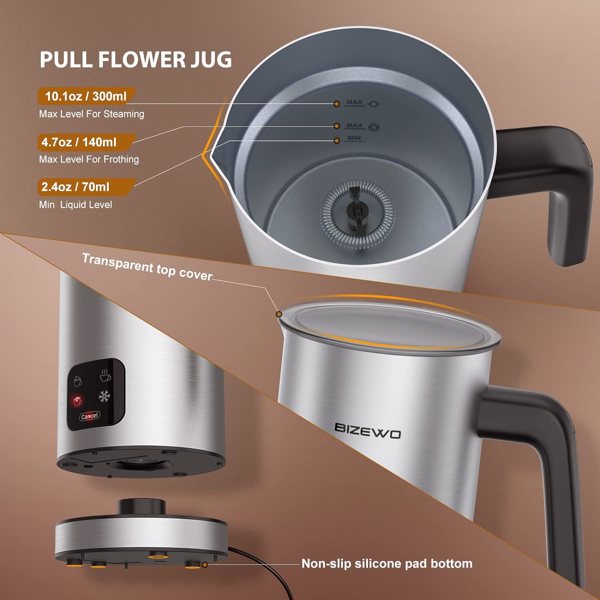 4-in-1 Electric Milk Frother