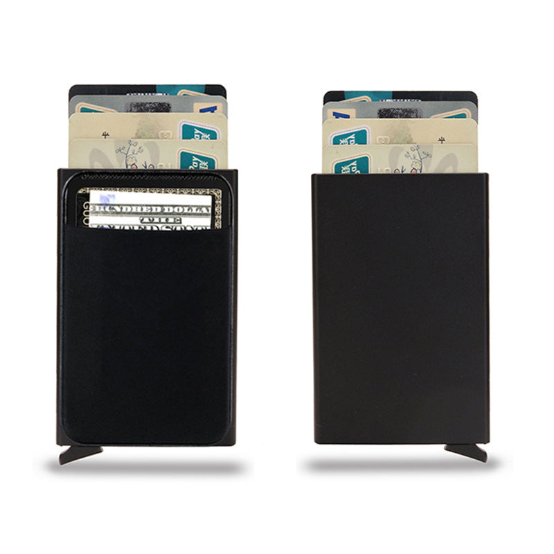 Slim Metal Card Holder Wallet