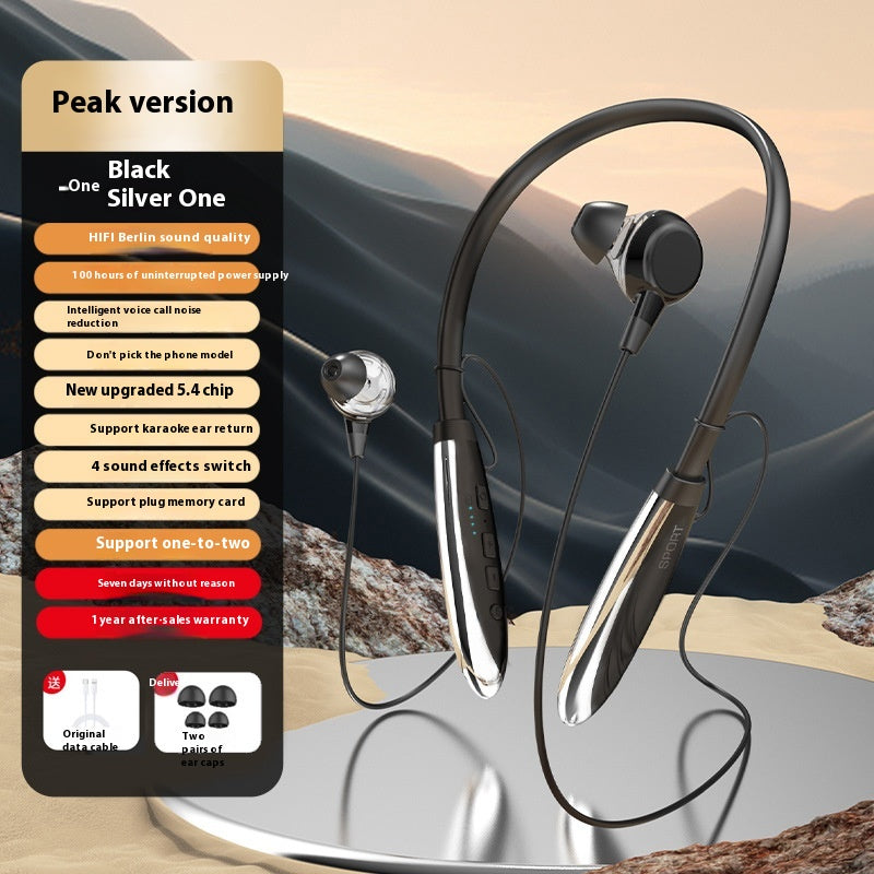 Magnetic Neckband Bluetooth Earphones