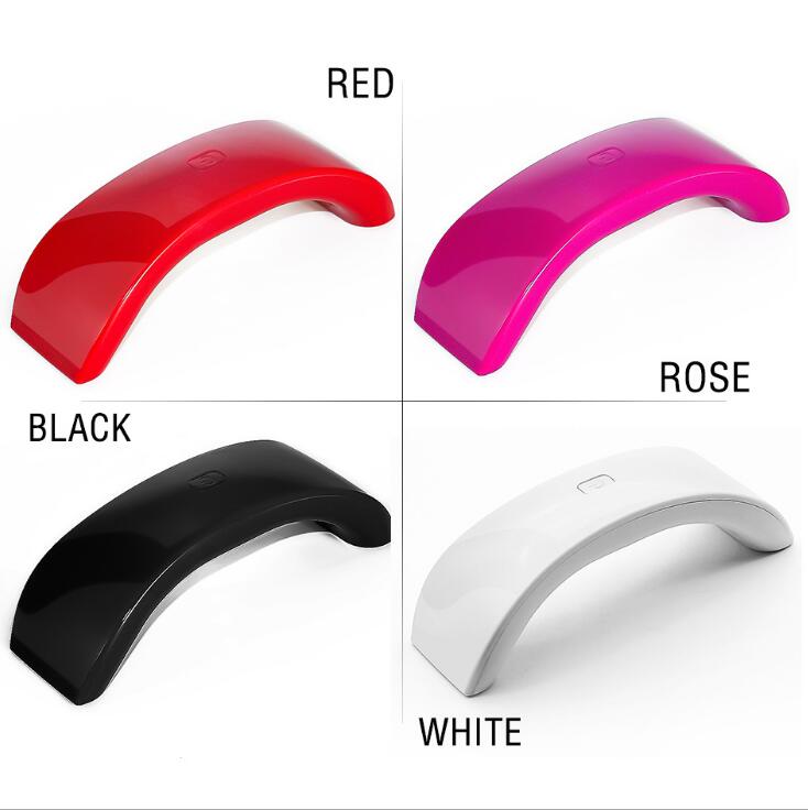 Phone-Shaped Mini LED Nail Lamp