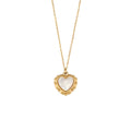 Shell Heart Pendant Necklace