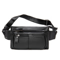 Men's Leather Chest Sling Bag