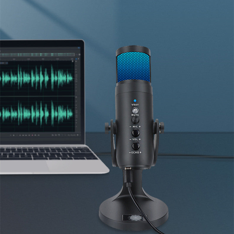 RGB USB Condenser Microphone