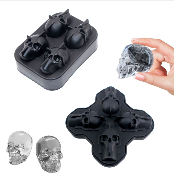 3D Skull Ice Mold